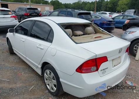 2008 Honda Civic Lx из США, поврежденный, VIN 1HGFA16598L068664